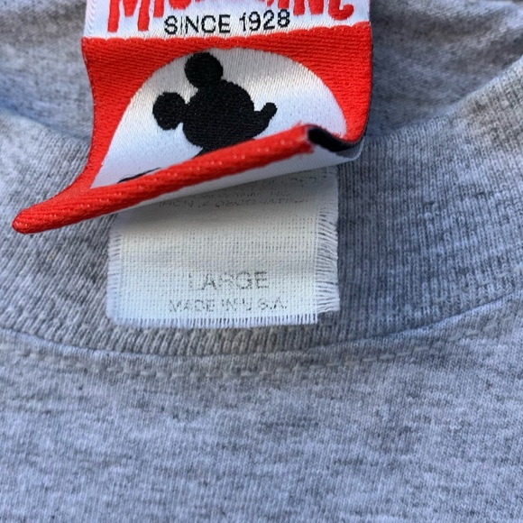 Vintage Mickey Mouse T-shirt size Large. - Picture 4 of 8